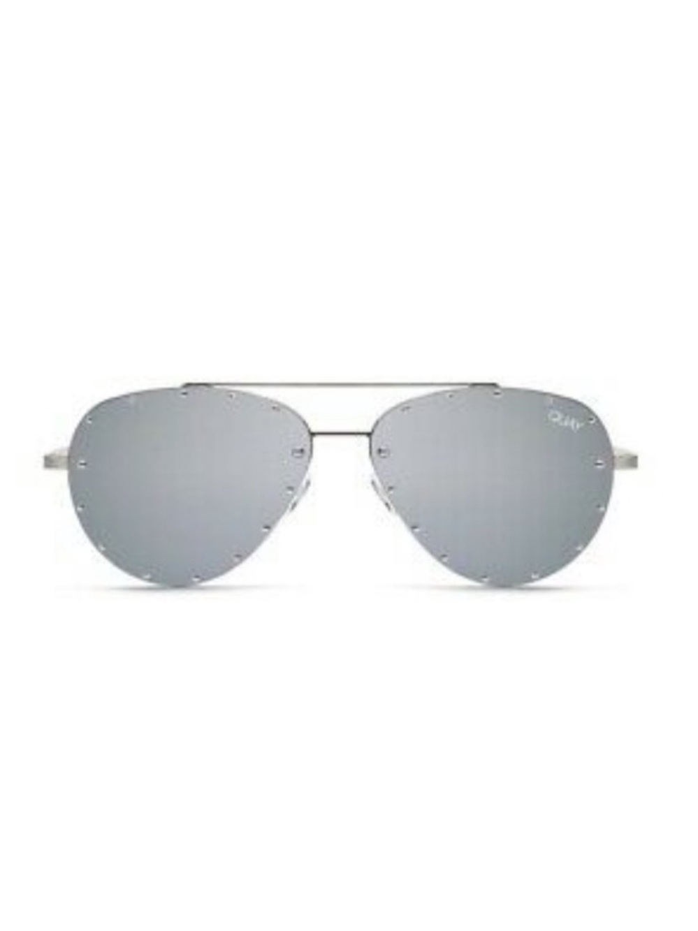 QUAY ROXANNE
SUNGLASSES IN SILVER